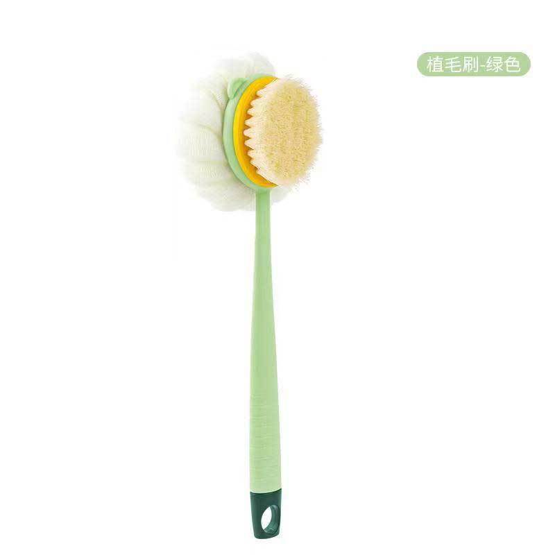 Long-handle bath brush