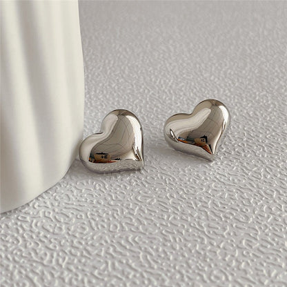 Love Versatile Peach Heart Earrings