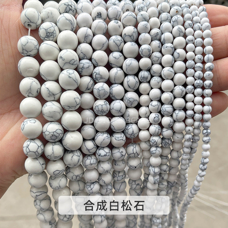 Natural stone loose beads mixed stone work in progress wholesale