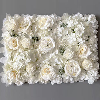 Rose Hydrangea Artificial Flower Wall Wholesale