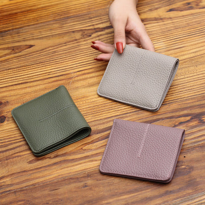 Slim multi-card wallet