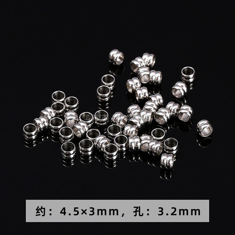 Stainless steel hammer beads loose beads