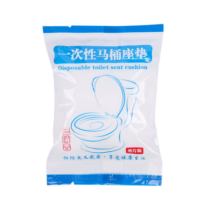 Disposable Thick Toilet Seat Covers, Individually Packaged Non-Woven Fabric