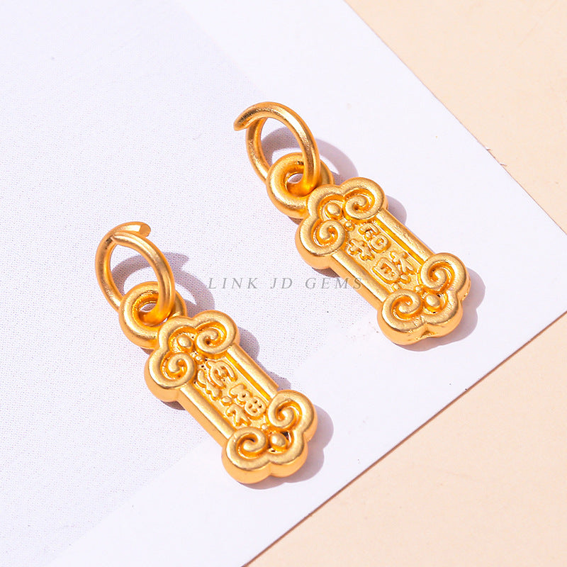 Aluminum gold ancient gold alloy accessories