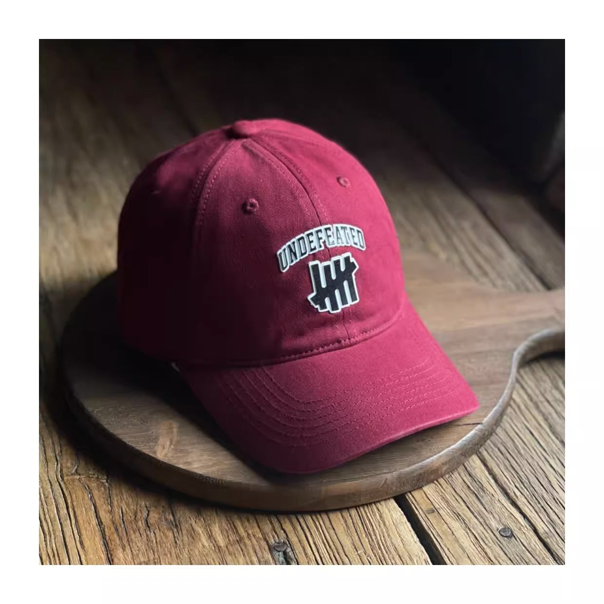 5-Stripes Baseball Hat, Deep Crown, Oversized