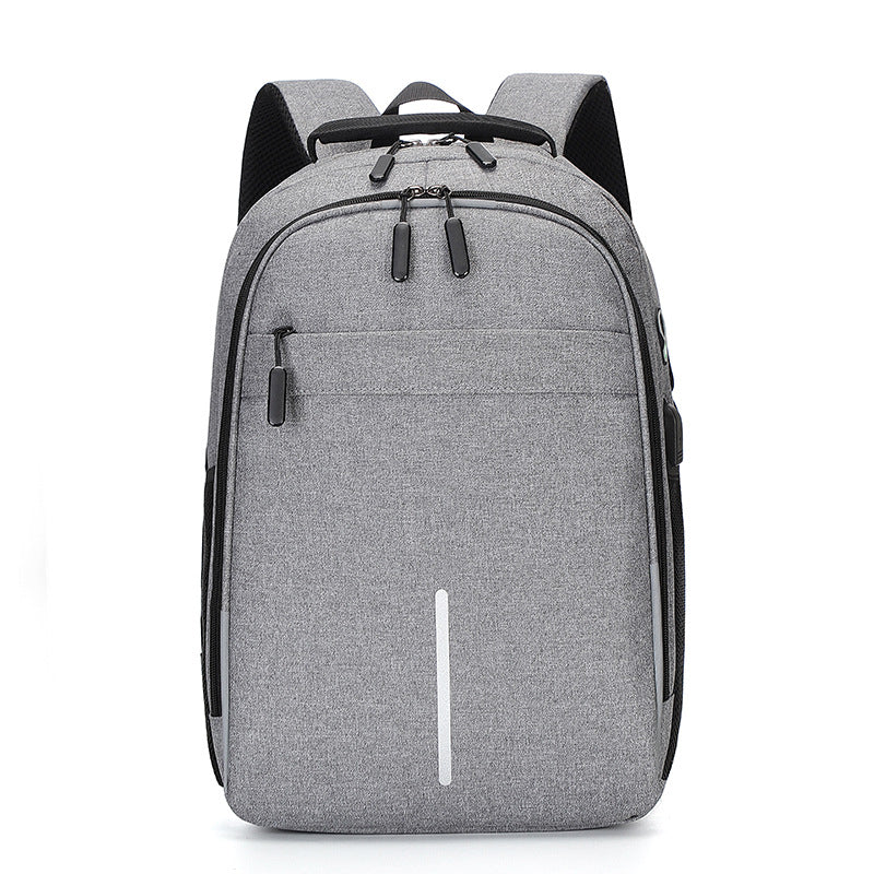 15.6-Inch casual multi-function USB charging schoolbag