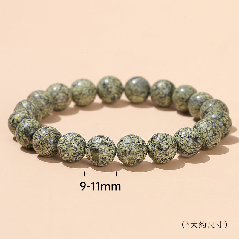 Natural snake pattern jade bracelet for men and women