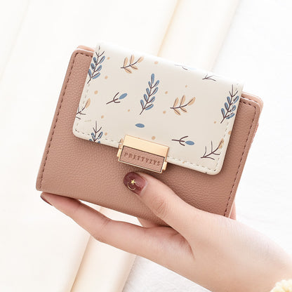 Multifunctional Printed Wallet Female