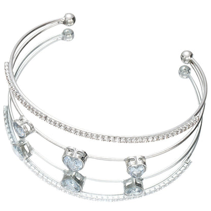 Heart zircon bracelet