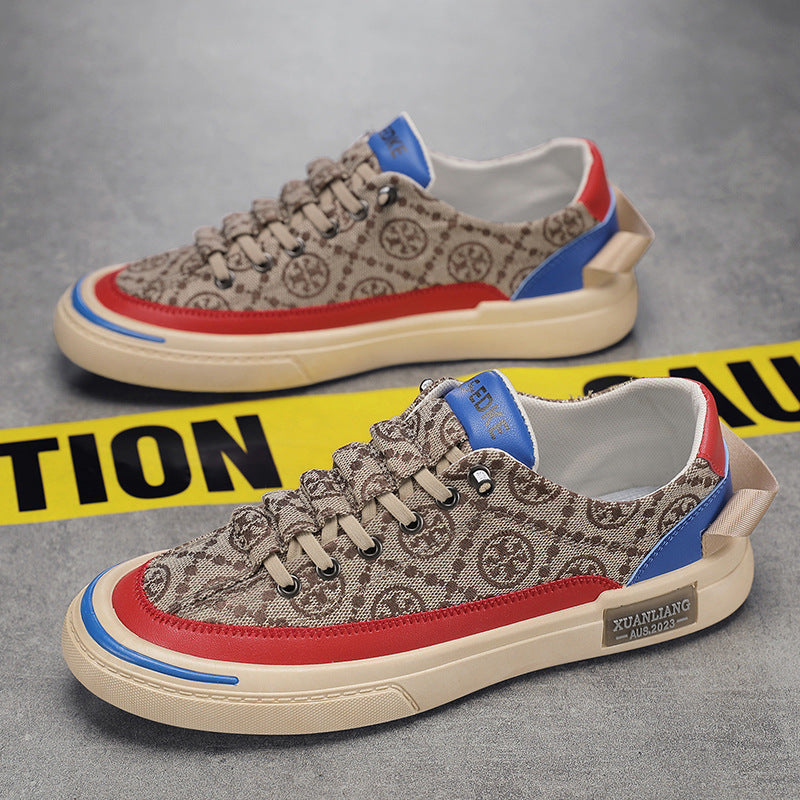 Autumn Breathable Low-Top Canvas Shoes