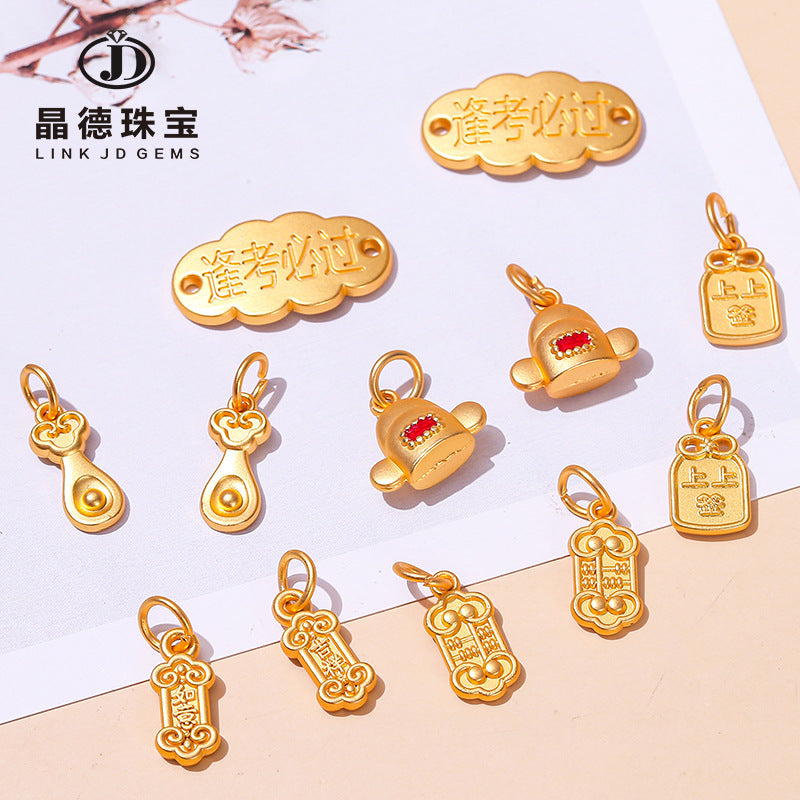 Aluminum gold ancient gold alloy accessories