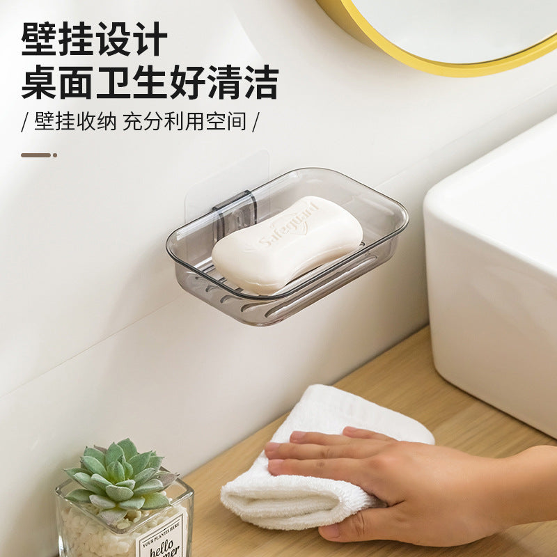 Wall-mounted No-drill Soap Dish