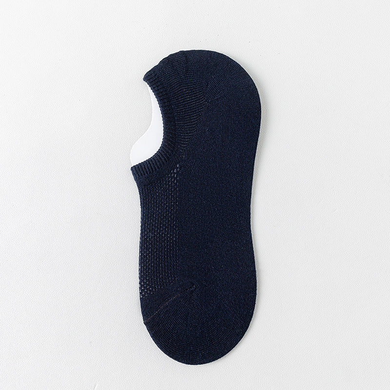 Invisible Xinjiang Cotton Anti-Odor Men's Ankle Socks