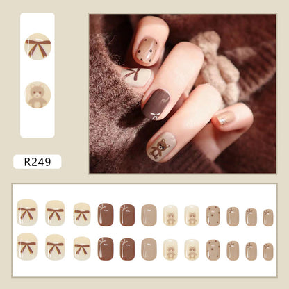 Removable Ballet Style Nail Stickersl