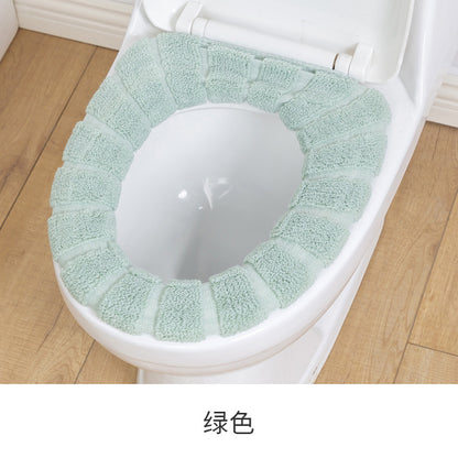 Winter Thick Plush Toilet Seat Cover, Universal for All Seasons