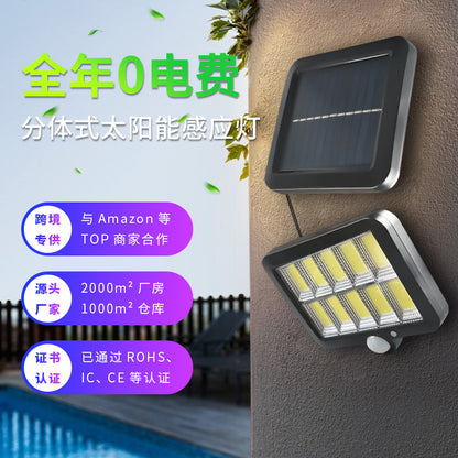 Solar integrated street light outdoor garden light