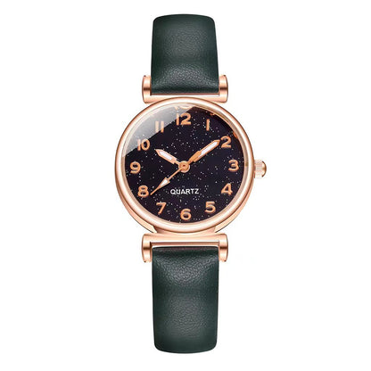 INS Round Dial Digital Women's Watch