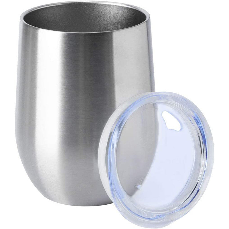 304 stainless steel thermos cup can be printed with logo.