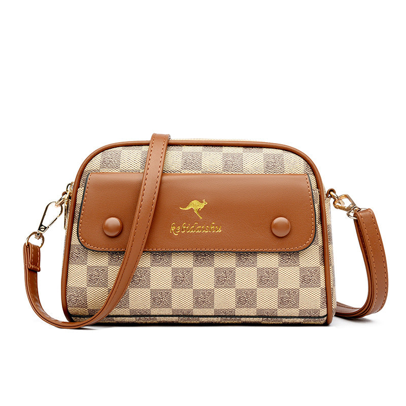 Retro small square bag women's bag