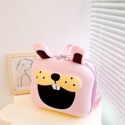 Cute Eggshell Kindergarten Baby Lion Backpack