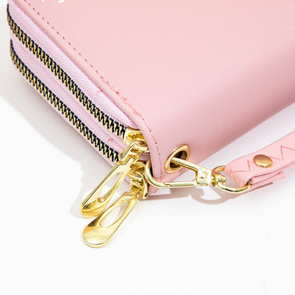 Love ring clutch bag wallet