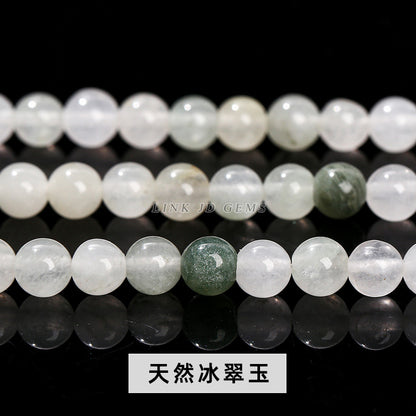 4Mm natural stone crystal agate small beads round beads