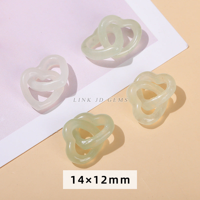 Natural Qingti Milk Cover Xiuyu Carving Pendant