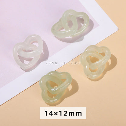 Natural Qingti Milk Cover Xiuyu Carving Pendant