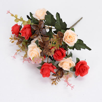 European style autumn small rose artificial flower silk flower