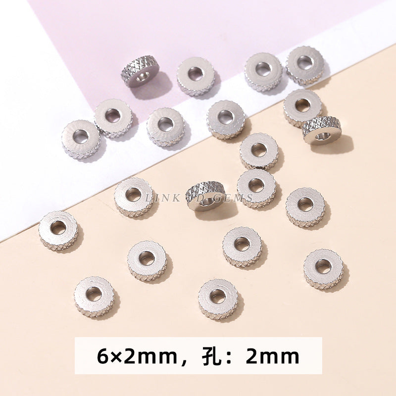 Stainless steel arc spacer bead spacer loose bead