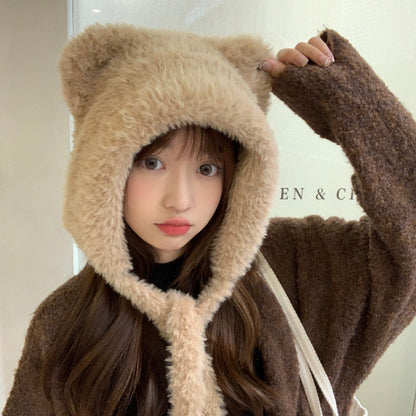 Bear Ear Knit Hat