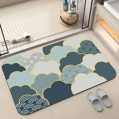 Diatomaceous Earth Non-Slip Mat Bath Door Mat