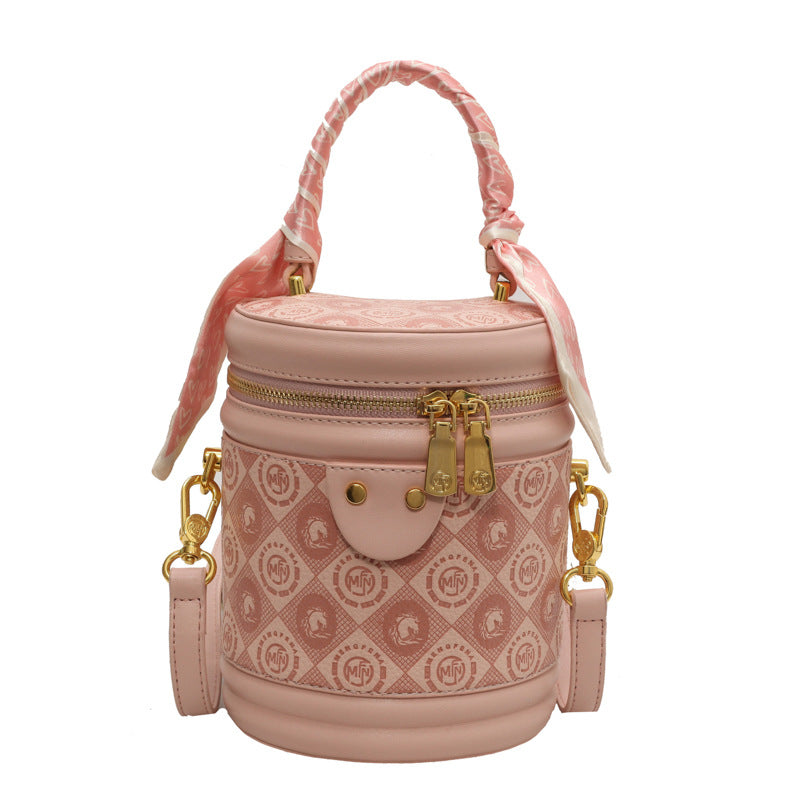 Fortune bucket shoulder crossbody bucket bag