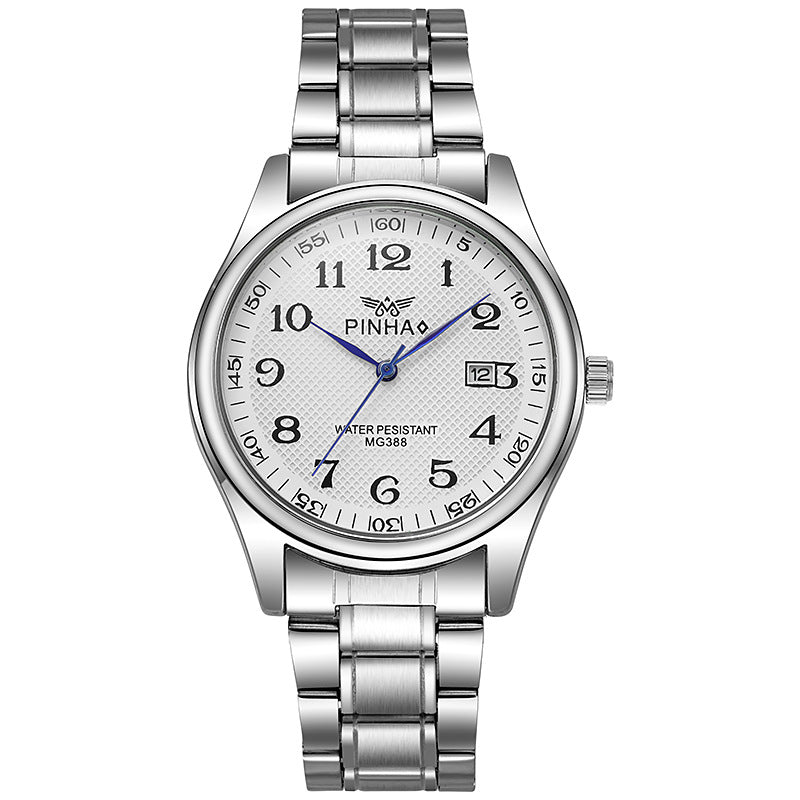 Male and female couples quartz watch casual