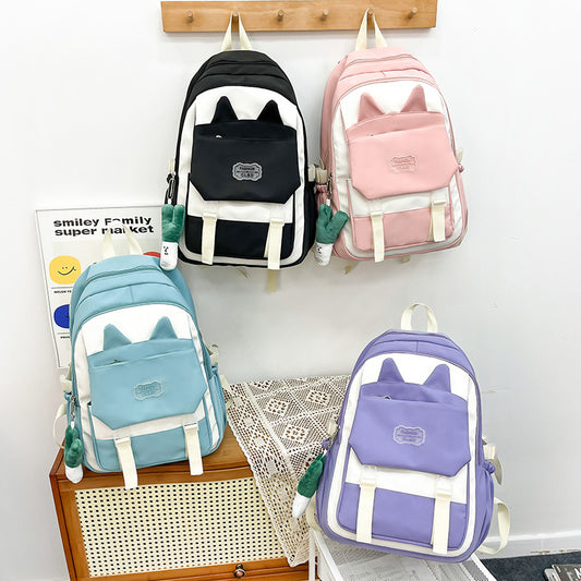 3-piece school bag set, casual backpack