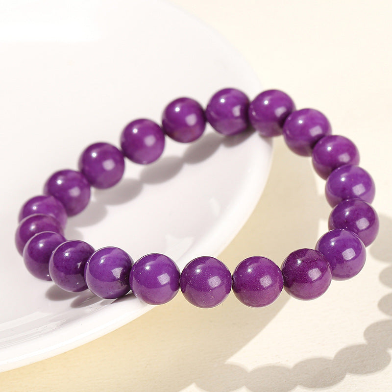 5A Natural American Purple Mica Bracelet