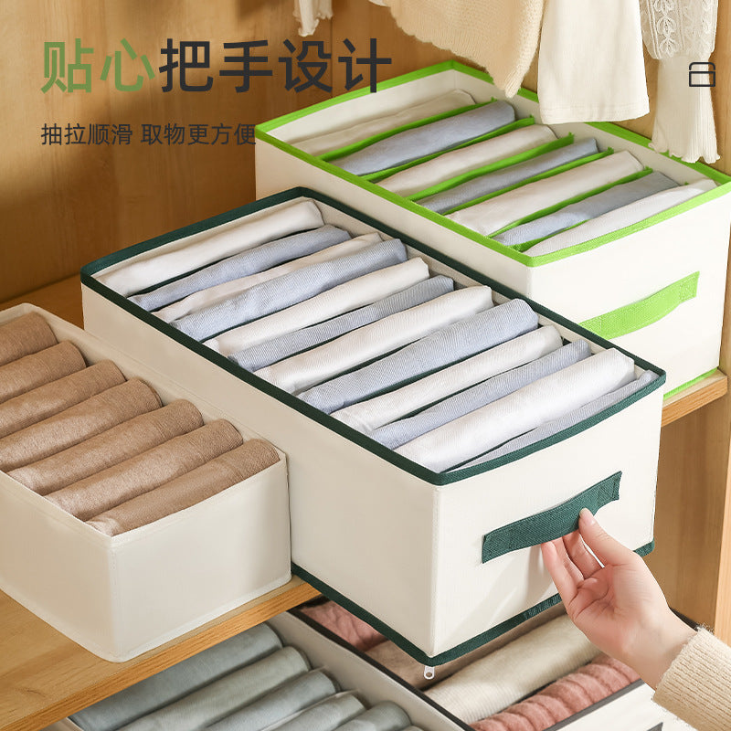 Thickened Foldable Pants Organizer Box