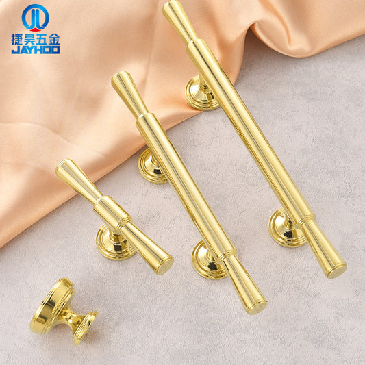 Electroplated French Gold Brass Handle