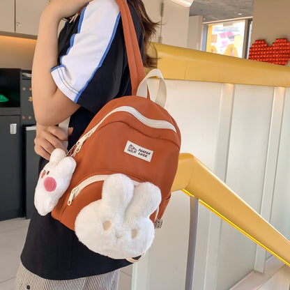 Mochila de estudiante de dibujos animados 