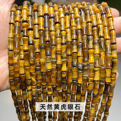 5X12mm Southern Yuzhu Festival Pipe Beads Loose Beads Separator Beads