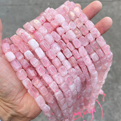 Powder crystal rectangular with shaped beads Crystal square loose beads