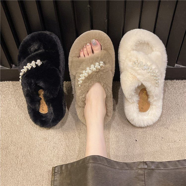 New platform slippers for autumn