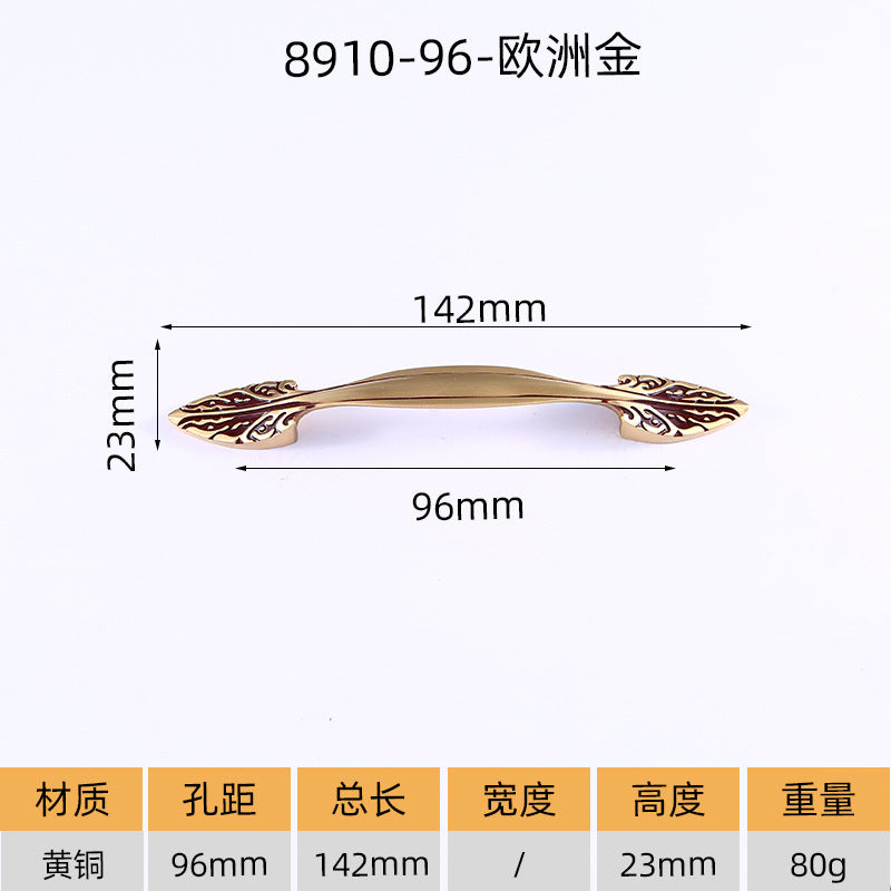 Wholesale of cabinet drawer copper handle