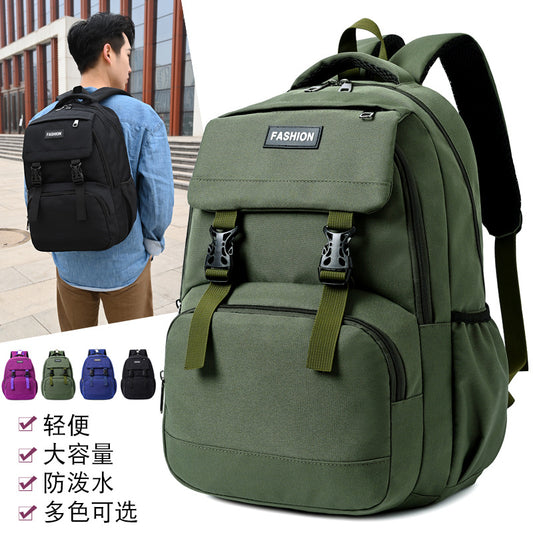 Oxford cloth backpack for men and women Korean version