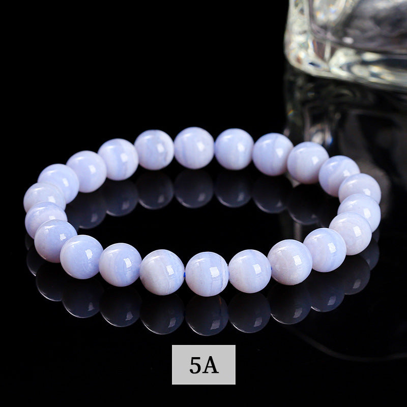 7A Natural Purple Agate Bracelet