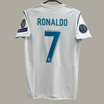 17-18 Champions League Home Away 7 Ronaldo Ramos 10 Modric Jersey