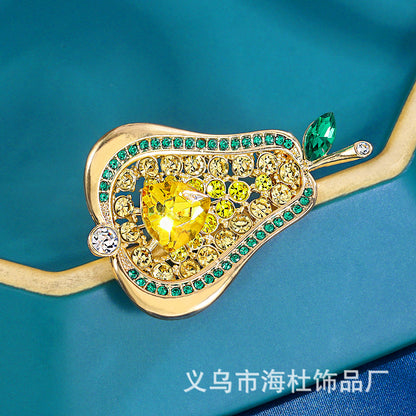 Fragrant Pear Brooch