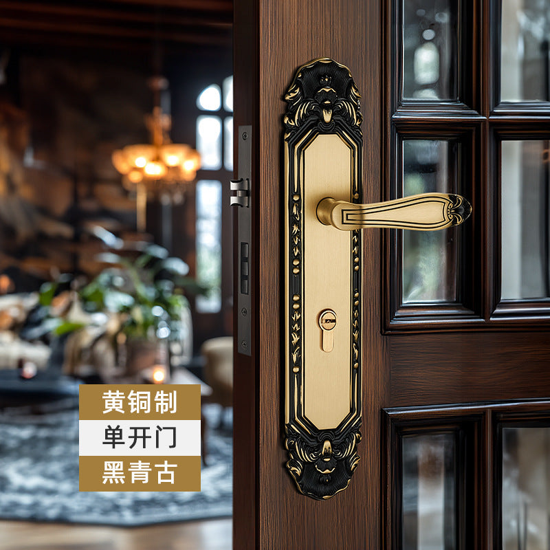 Villa luxury double door handle