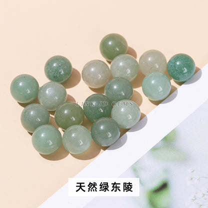 10Mm natural stone non-porous beads loose beads essential oil bottle roll