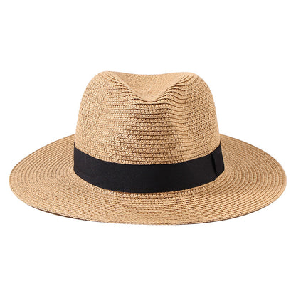 Sombrero Panamá unisex para verano y exteriores, protección solar 